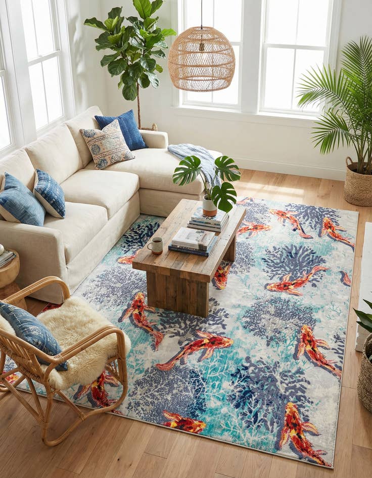 Detail image of 9' x 12' Ariel Rug