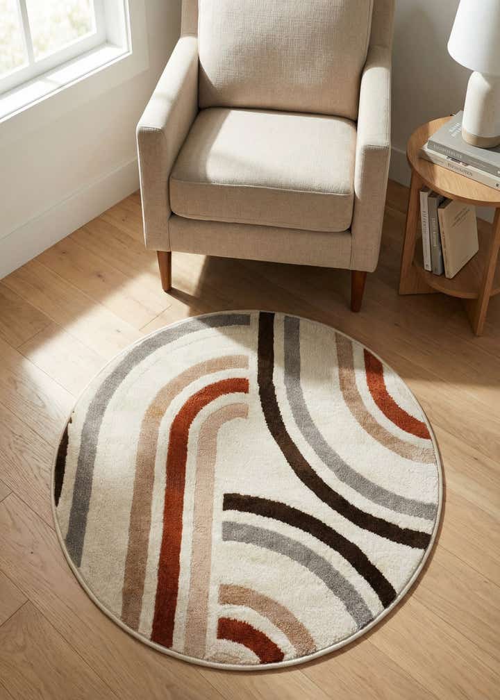 3' x 3' Charlotte Round Rug