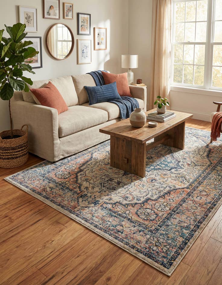 Detail image of 5' 3 x 8' Lola Rug