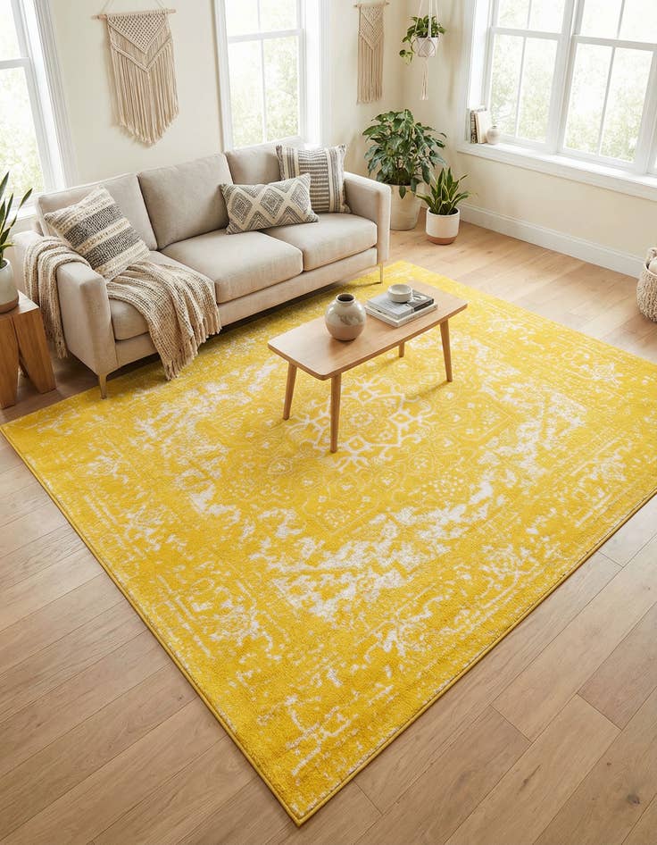 Detail image of 7' 10 x 7' 10 Arlington Square Rug