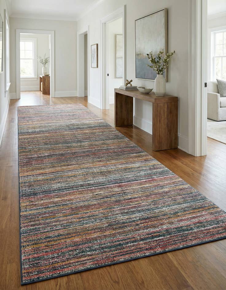 Detail image of 6' 3 x 16' Gemstone Runner Rug