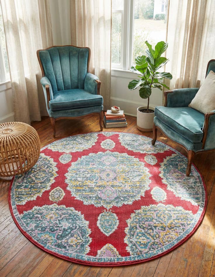 Detail image of 5' 5 x 5' 5 Paragon Round Rug