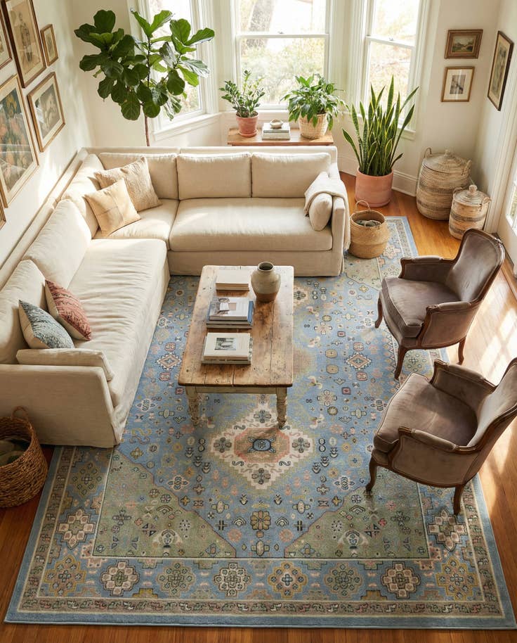 Detail image of 10' x 14' Kamala Washable Rug