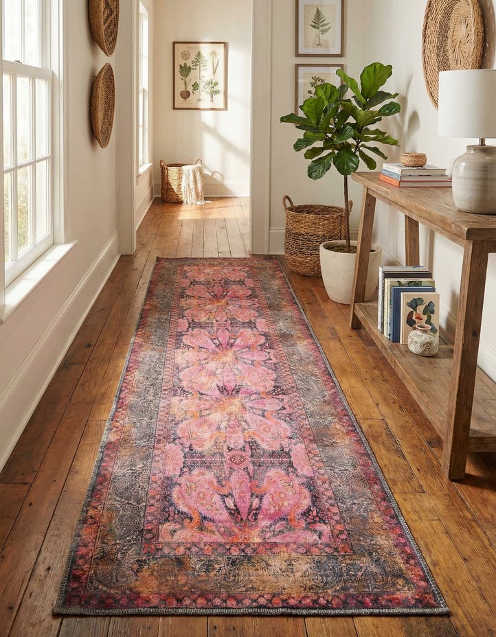 2' 7 x 13' Washable Mangata Runner Rug