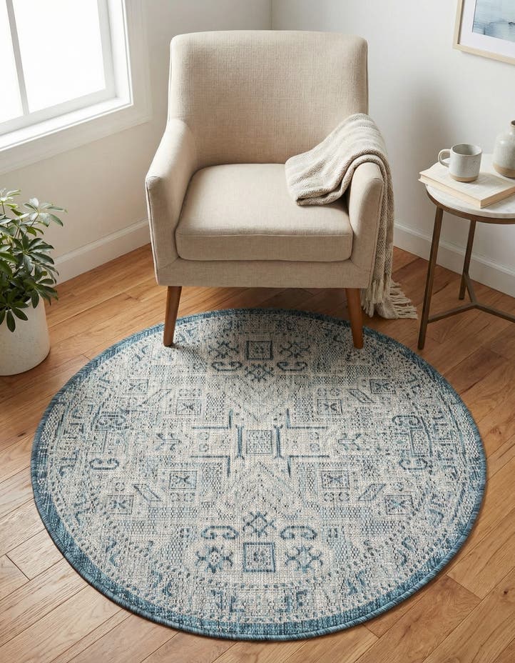 3' x 3' Easy-Clean Aztec Indoor / Outdoor ...