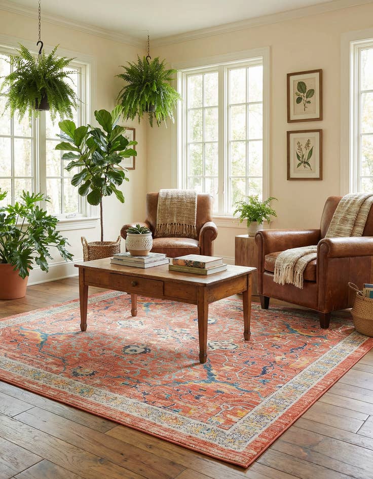 Detail image of 7' 10 x 7' 10 Lola Square Rug