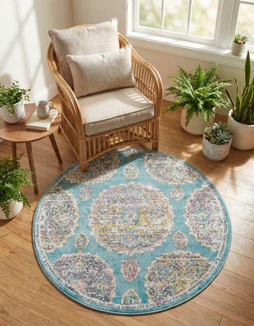 3' 3 x 3' 3 Paragon Round Rug