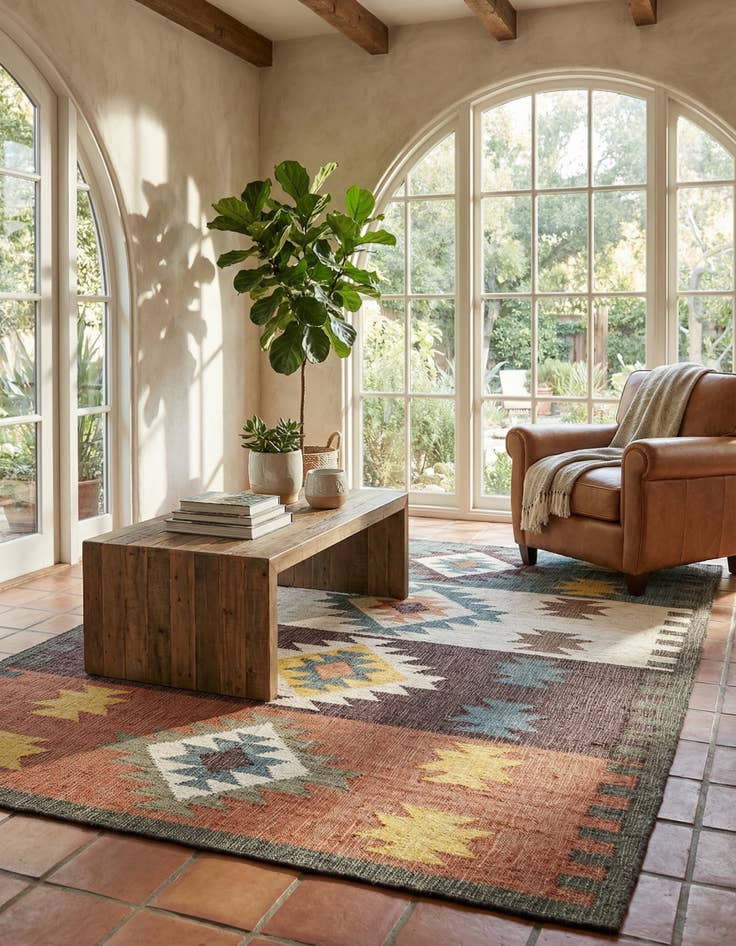 Detail image of 7' 10 x 10' Hand Woven Kala Handwoven Jute Rug