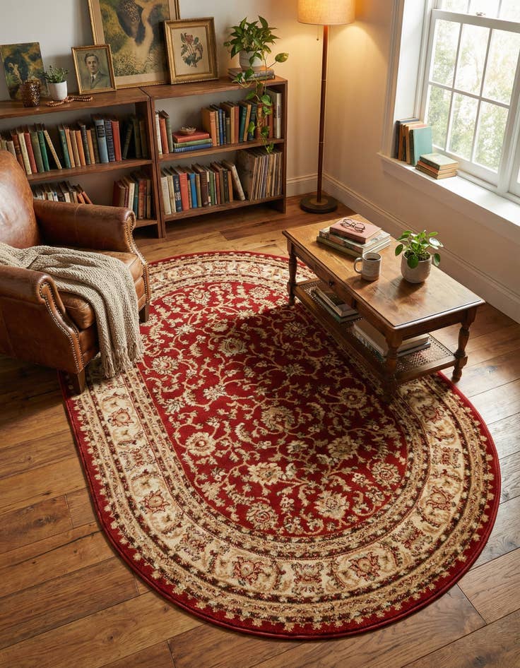 Detail image of 4' x 6' Aditi Oval Rug