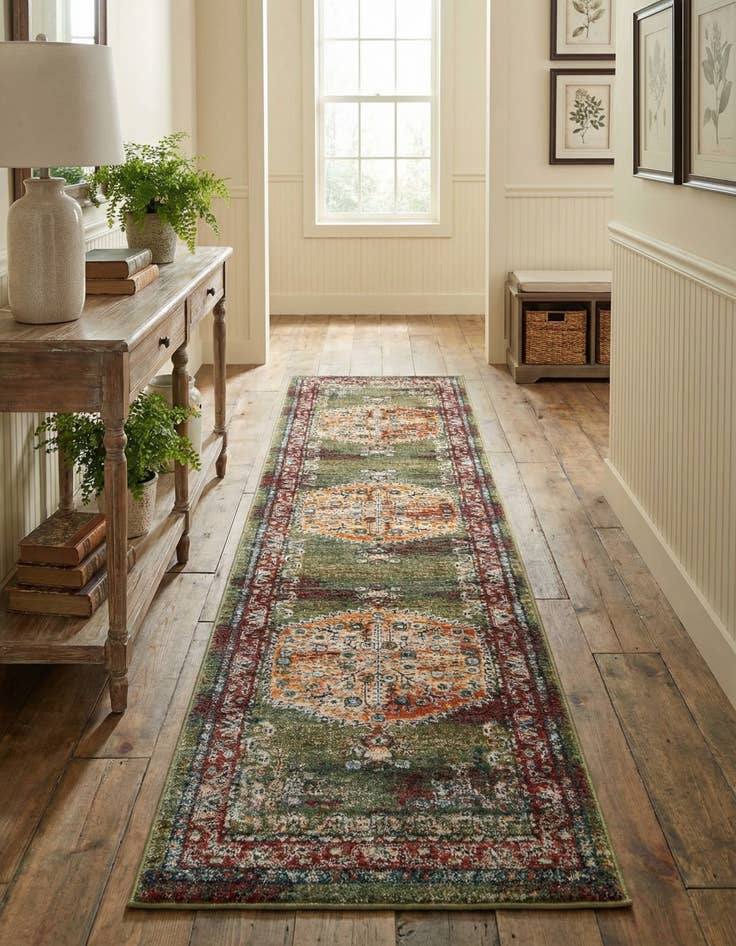 Detail image of 2' 7 x 10' Isabella Runner Rug