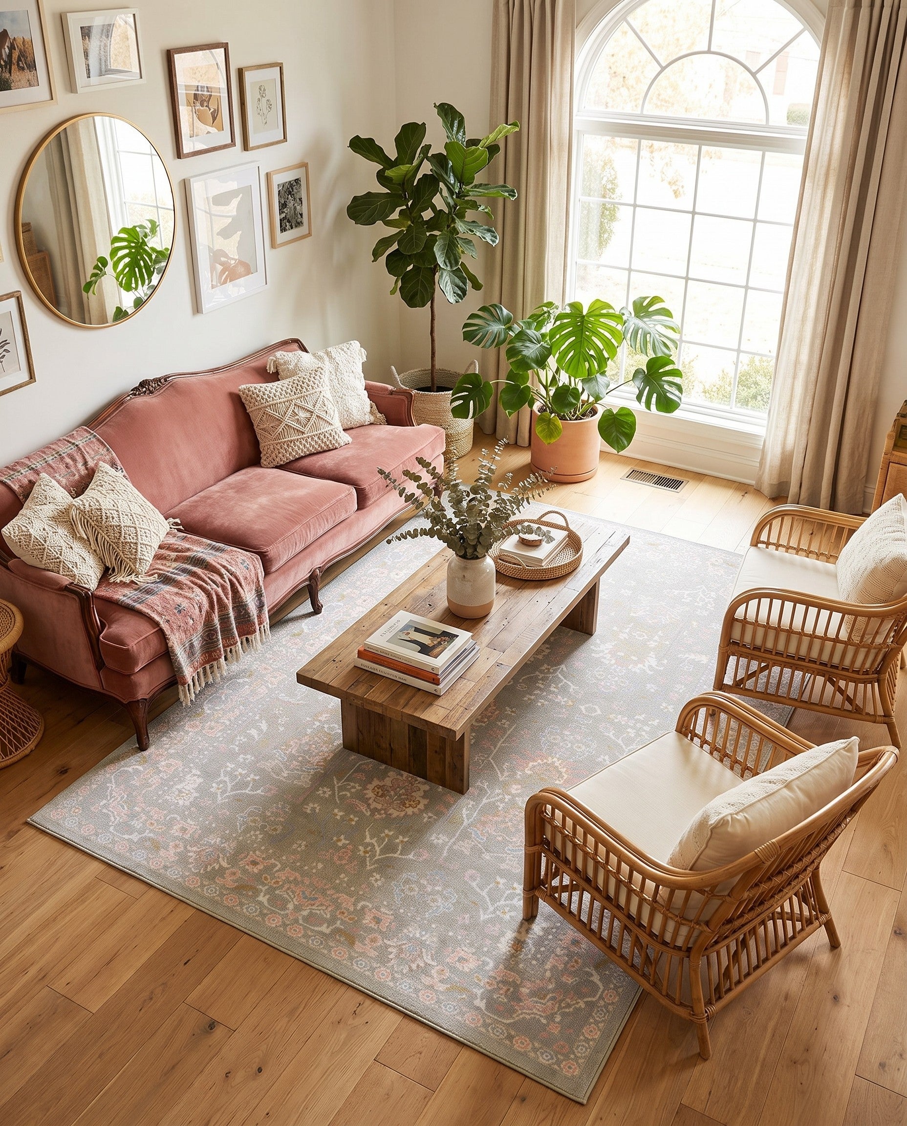 5' 3 x 8' Kamala Washable Rug