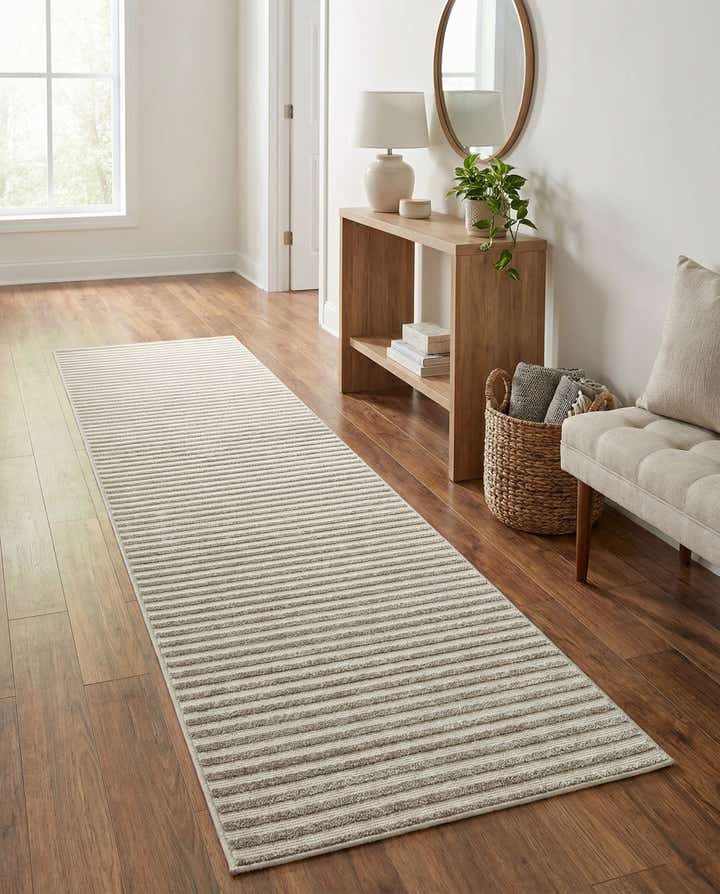 2' 7 x 10' Easy-Clean Sabrina Soto Indoor / Outdoor Runner Rug
