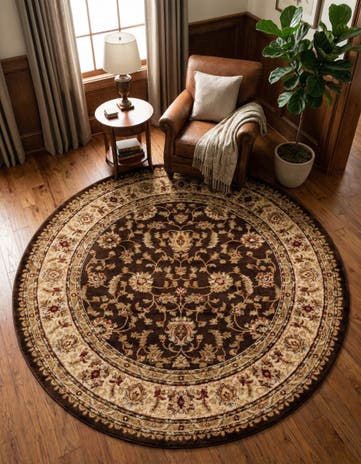 7' x 7' Aditi Round Rug