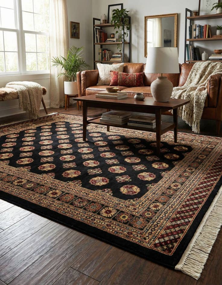 Detail image of 6' x 9' Bokhara Rug