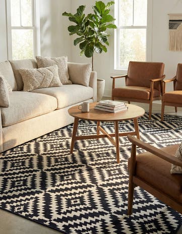 10' x 10' Easy-Clean Sabrina Soto Indoor / Outdoor Square Rug