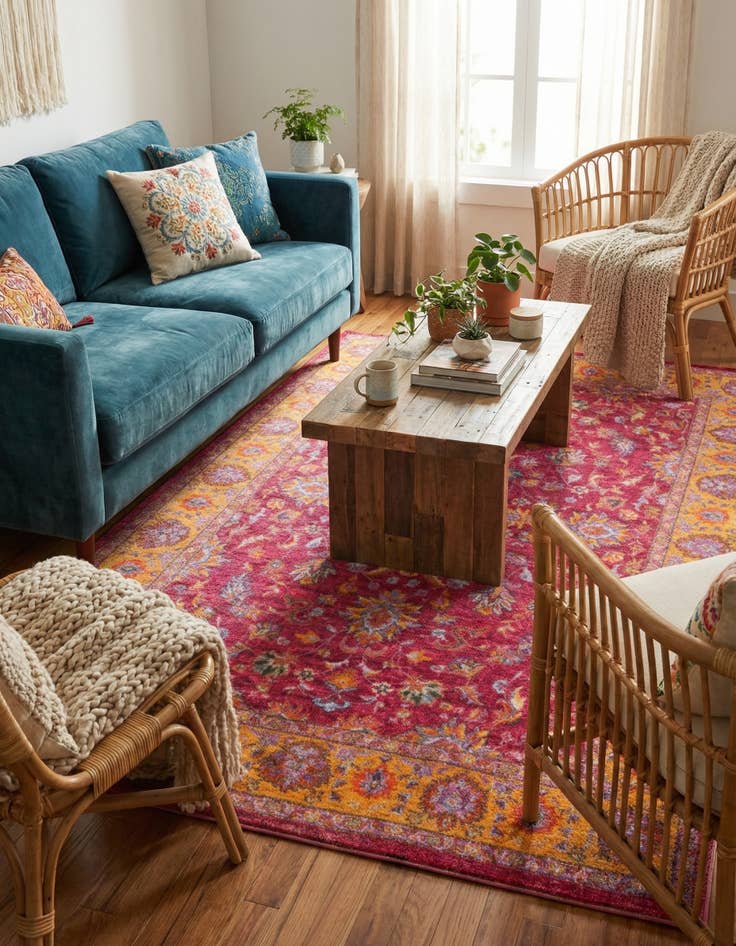 Detail image of 4' 4 x 6' Medina Rug