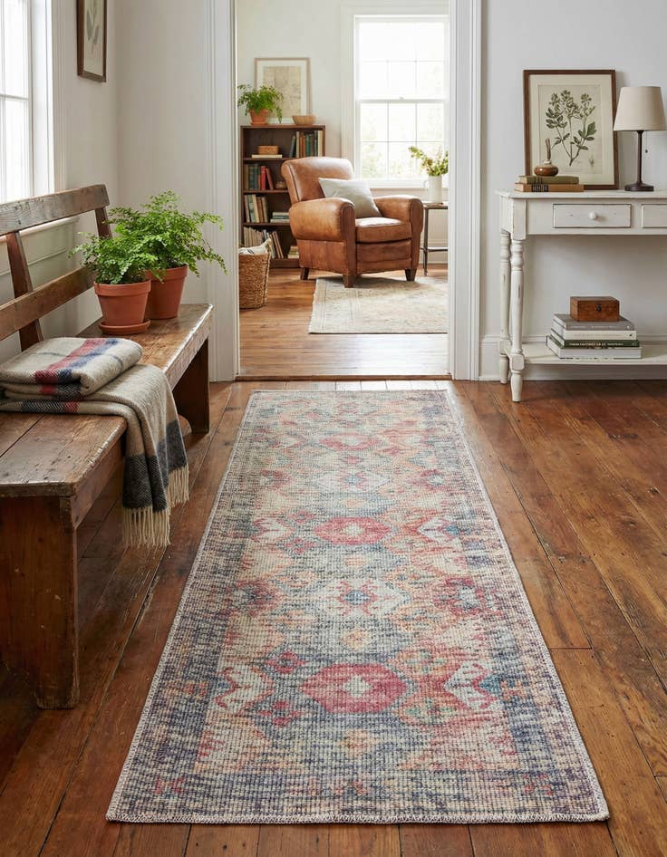 Detail image of 2' x 6'  Washable Sisu Runner Rug