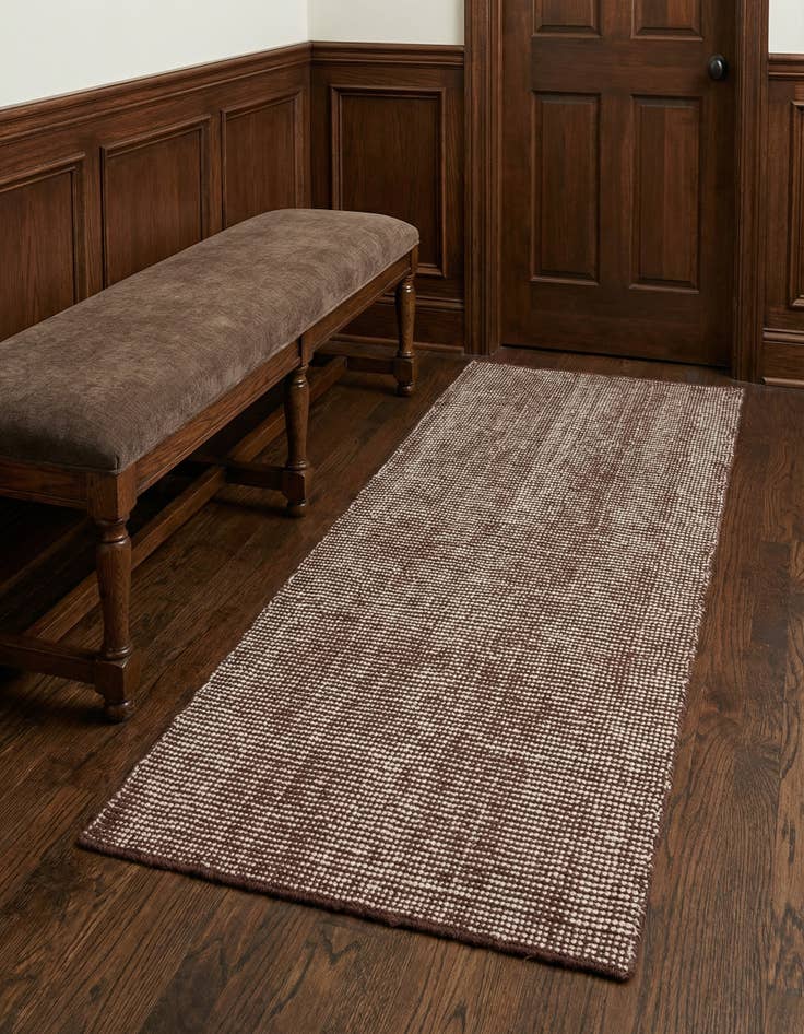 Detail image of 2' x 5' 1 Hand Woven Jill Zarin English Manor Wool Runner Rug