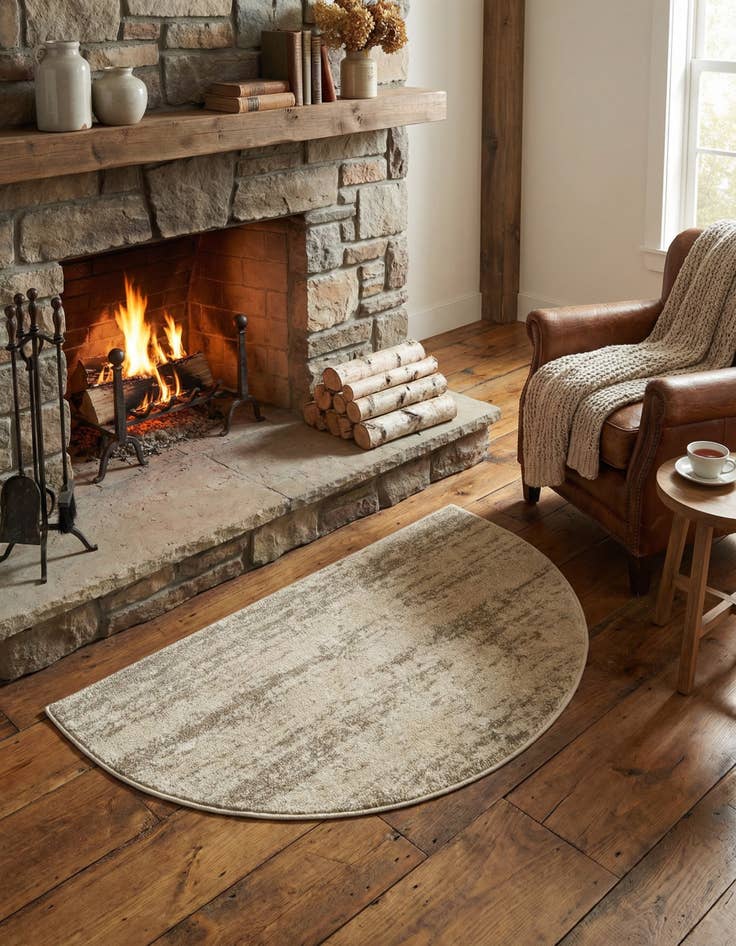 Detail image of 2' 2 x 3' 7 Angelica Hearth Rug