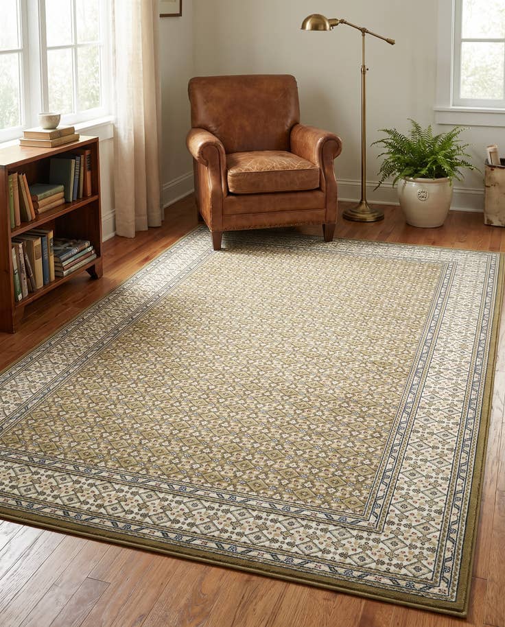 Detail image of 5' 3 x 8' Nain Design Rug