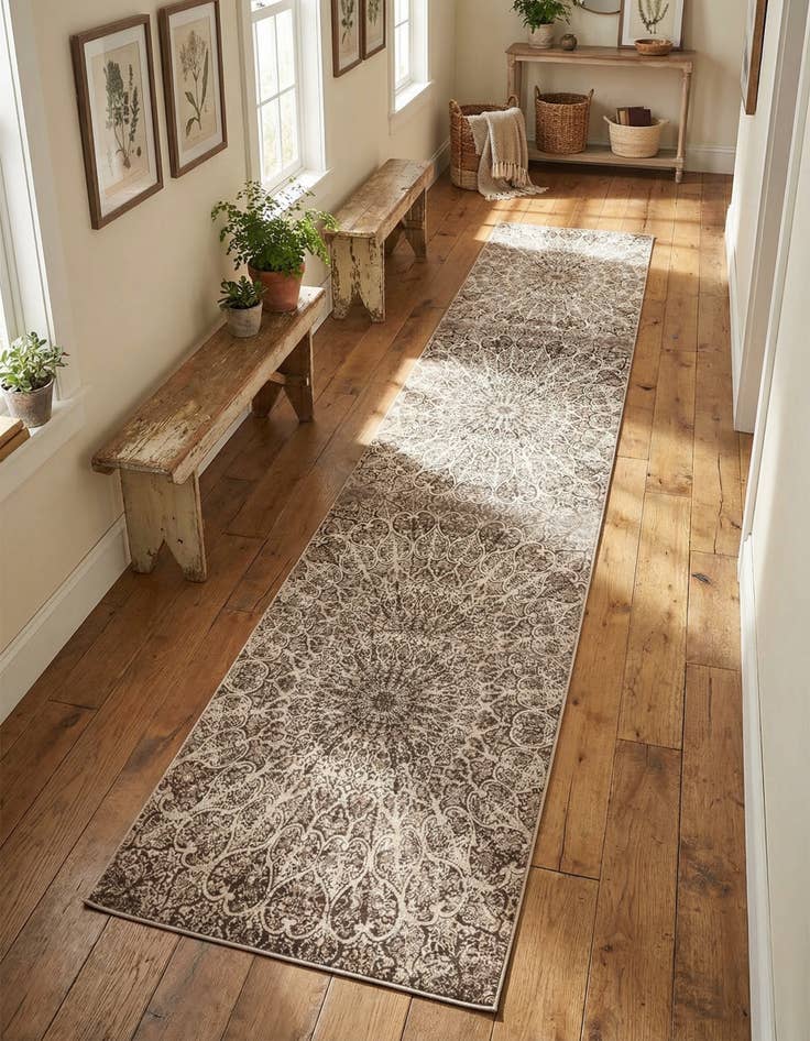 Detail image of 3' 3 x 16' 5 Monaco Runner Rug