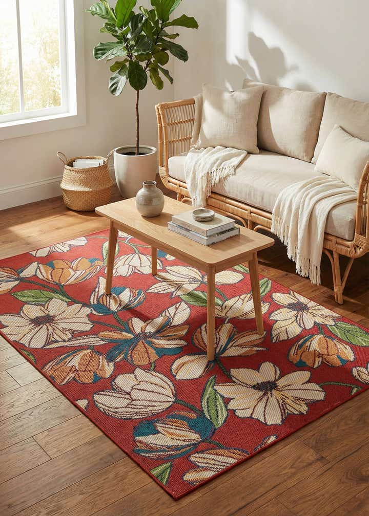 6' x 9' Easy-Clean Baja Indoor / Outdoor Rug