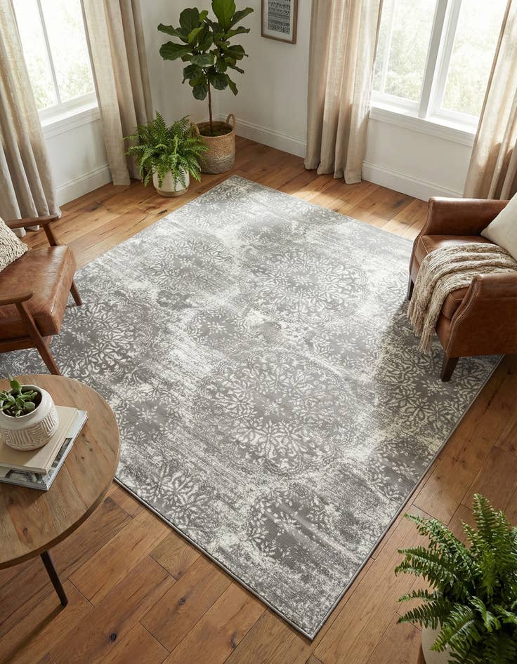 Detail image of 7' 10 x 7' 10 Monaco Square Rug
