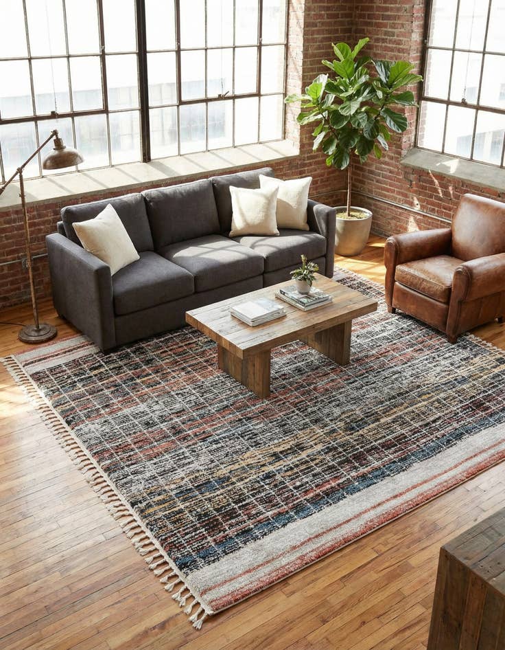 Detail image of 7' 10 x 7' 10 Aramis Square Rug