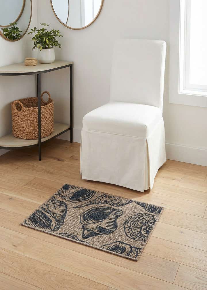2' x 3' Easy-Clean Coastal Indoor / Outdoor Rug