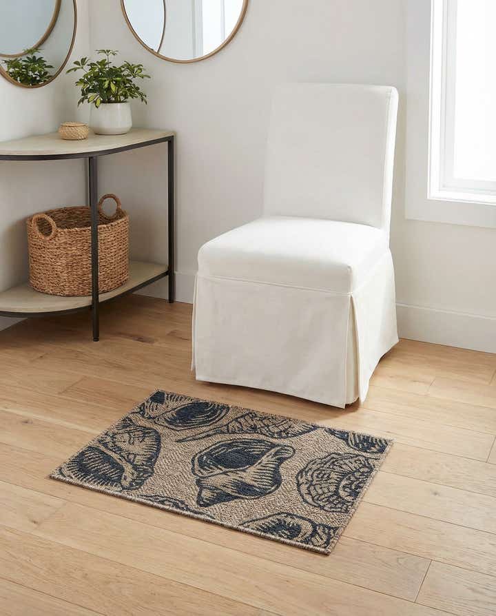 2' x 3' Easy-Clean Coastal Indoor / Outdoor Rug