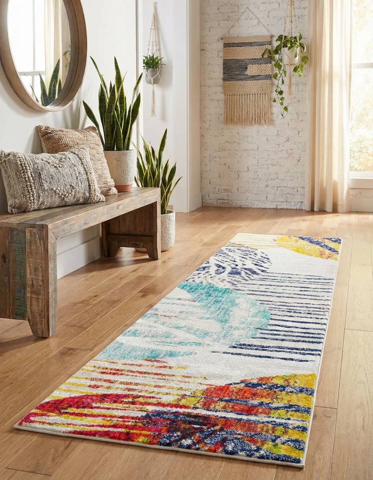 Detail image of 2' x 8' Ariel Runner Rug