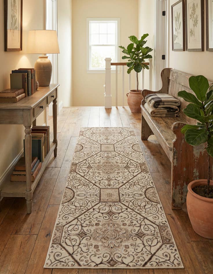 Detail image of 2' x 6' Nepal Runner Rug