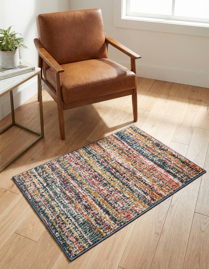 Detail image of 2' 2 x 3' Gemstone Rug