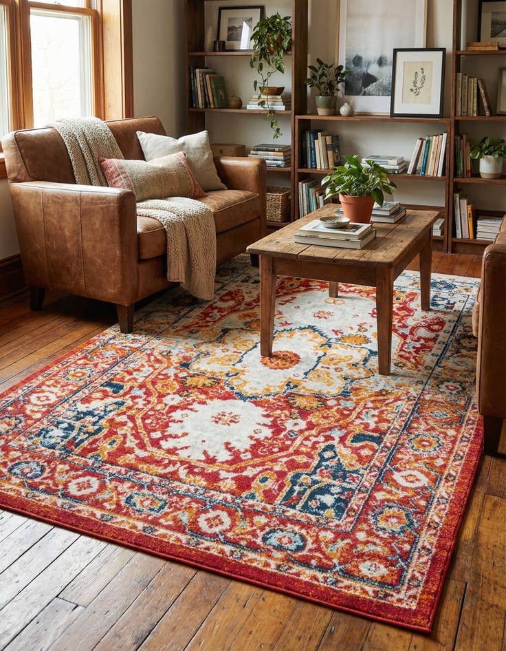 Detail image of 4' x 6' Madeline Vintage Rug