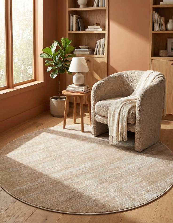 Detail image of Jill Zarin 6' x 6' Uptown Madison Avenue Round Rug