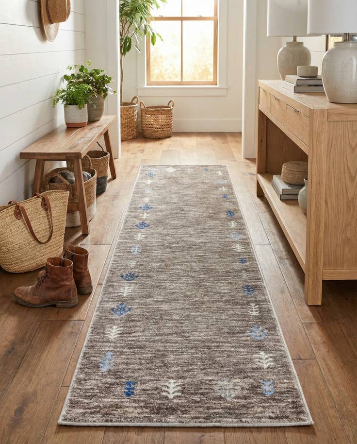 Detail image of 2' x 8' Gabbeh Runner Rug
