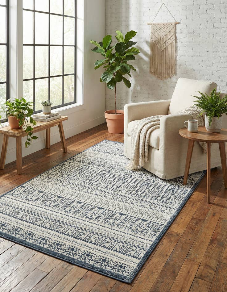 Detail image of Jill Zarin 4' x 6' Uptown Cloisters Rug