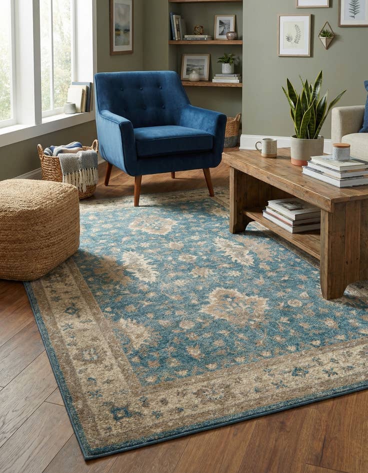 Detail image of 5' x 8' Viola Rug