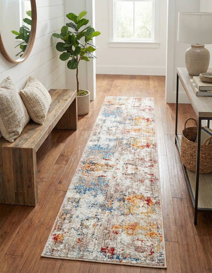 Detail image of 2' 7 x 12' Prism Runner Rug