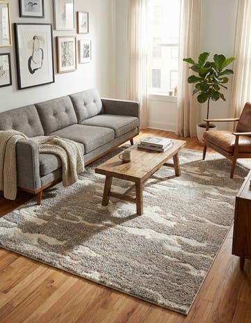 5' x 8' Sepia Rug