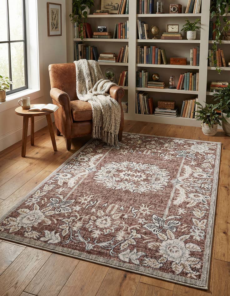 Detail image of 4' x 6' Eco Traditional Rug