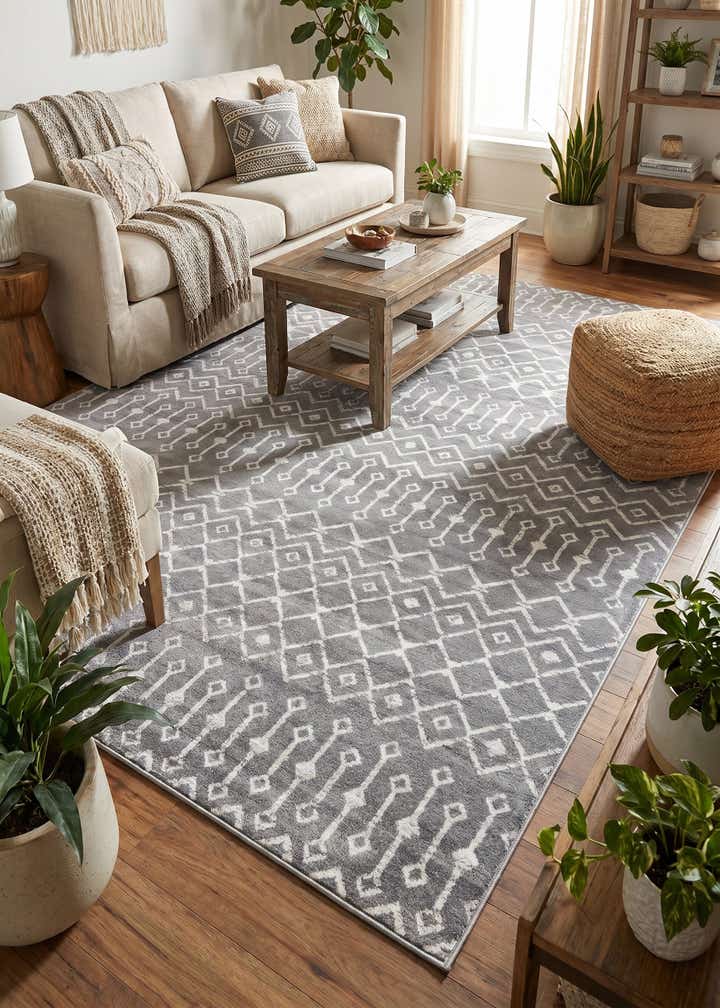 7' 10 x 10' Kasbah Trellis Rug