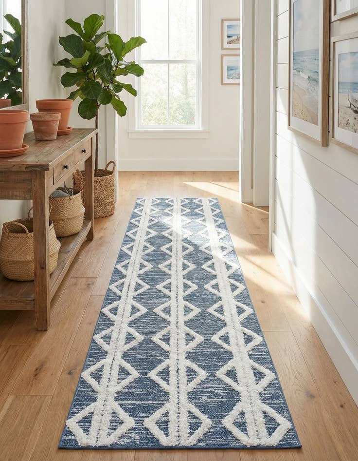 Detail image of 2' 7 x 12' Sabrina Soto Casa Palma Runner Rug