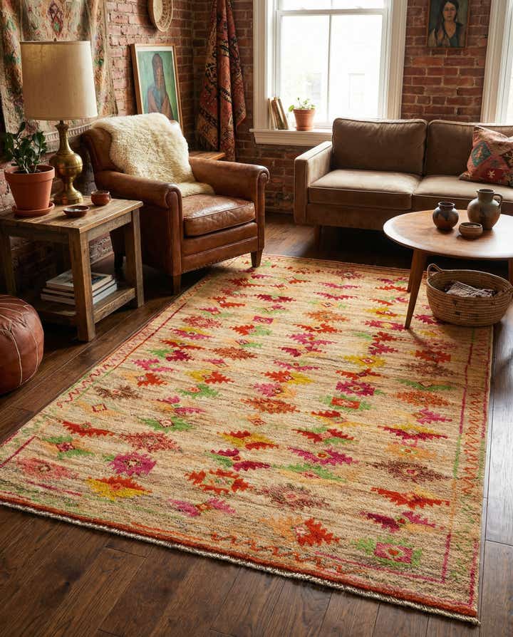 4' 3 x 6' 3 Hand Knotted Balouch Wool Rug