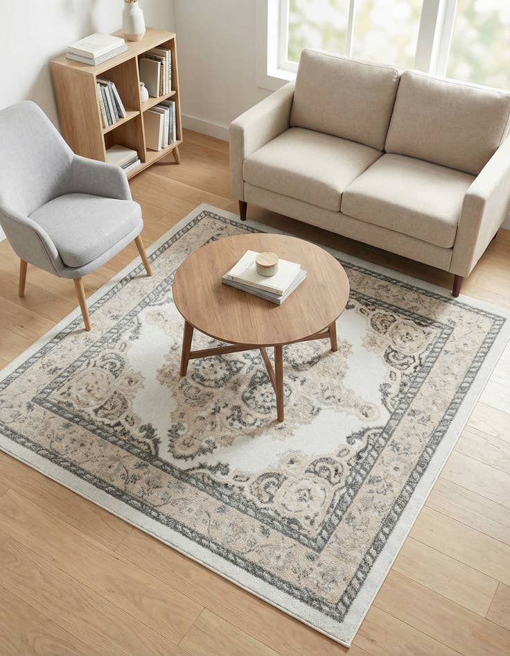 Detail image of 5' x 5' Parker Square Rug