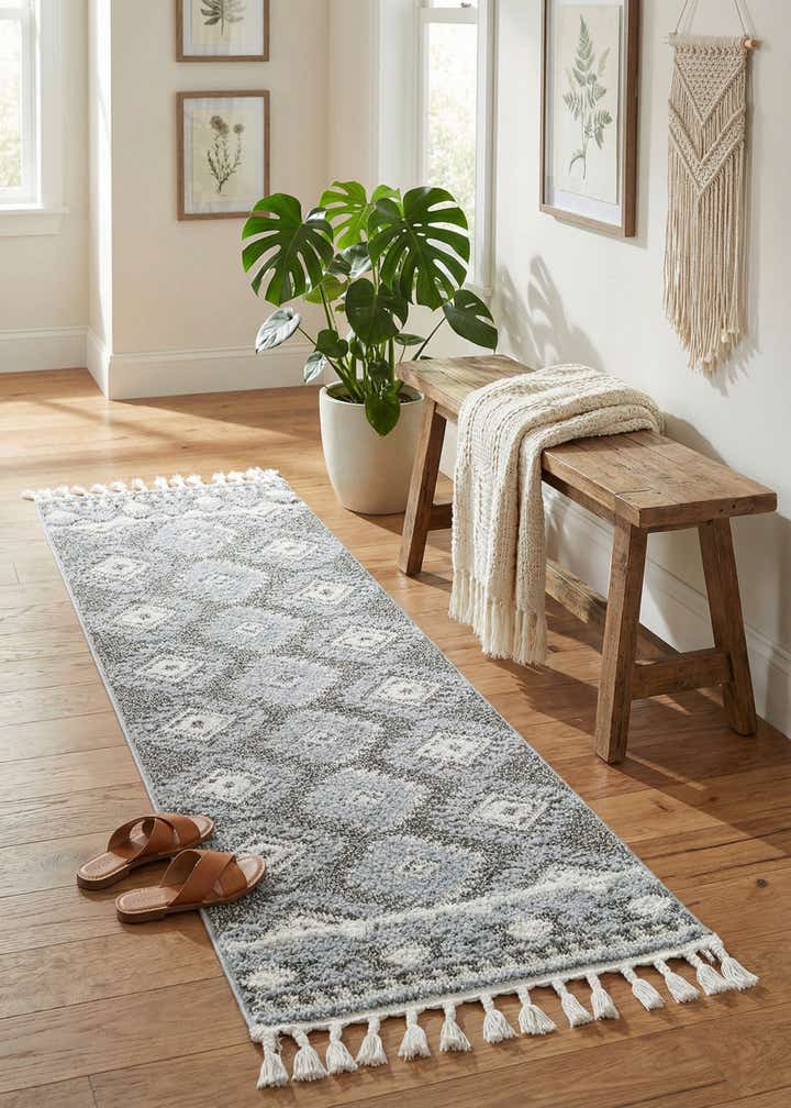 2' x 6' Boho Runner Rug