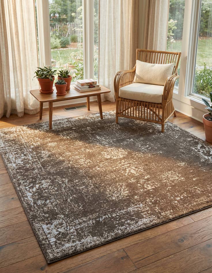 Detail image of 7' 10 x 7' 10 Monte Carlo Square Rug