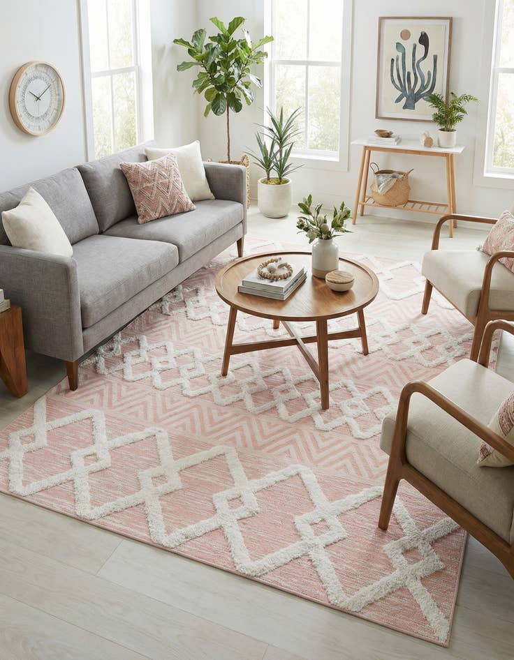 Detail image of 6' 4 x 9' Sabrina Soto Casa Valencia Rug