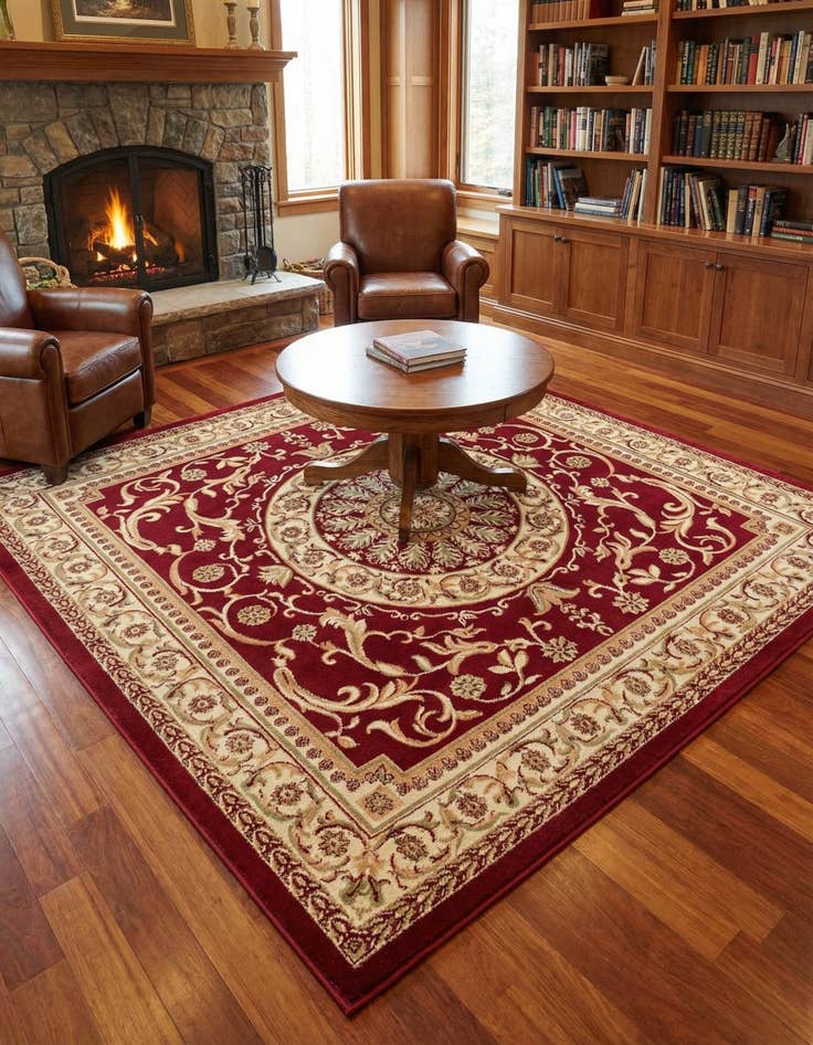 Detail image of 7' 10 x 7' 10 Chateau Square Rug