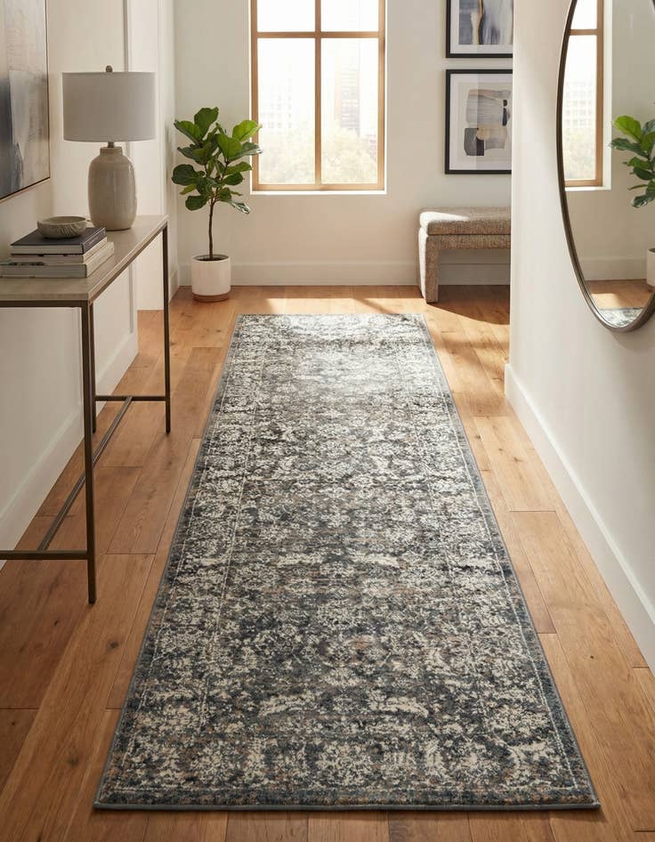 Detail image of 2' 7 x 8' Uptown Central Park Runner Rug